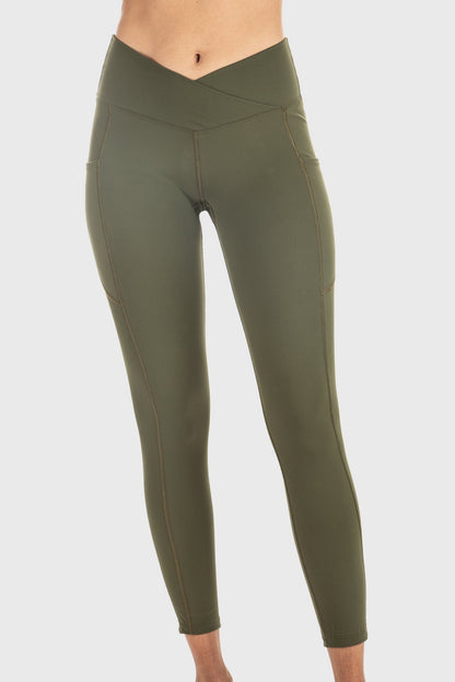 Motion Cross Over Legging by WSI Sportswear, alternate view 3