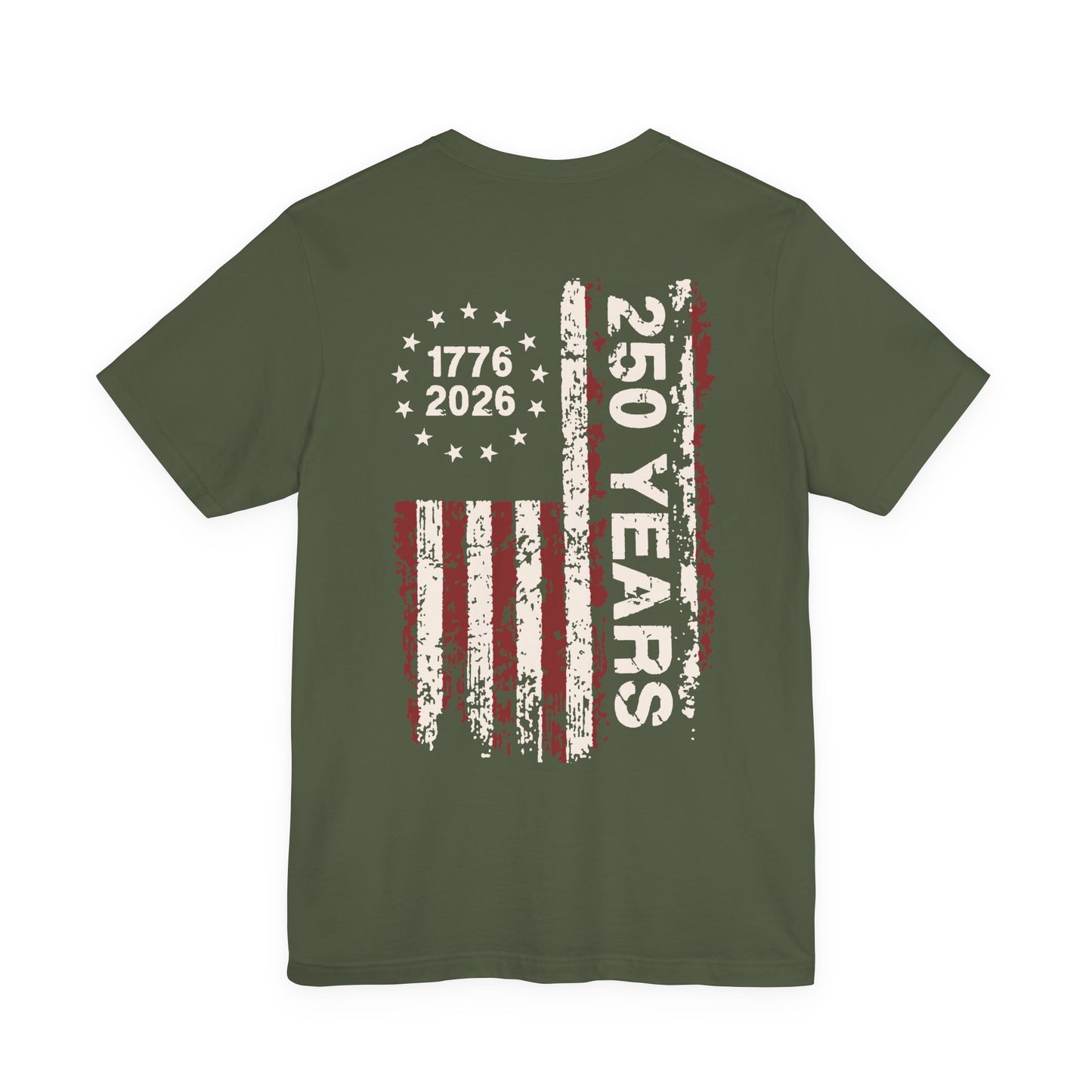 America 250 Freedom American Flag Tee