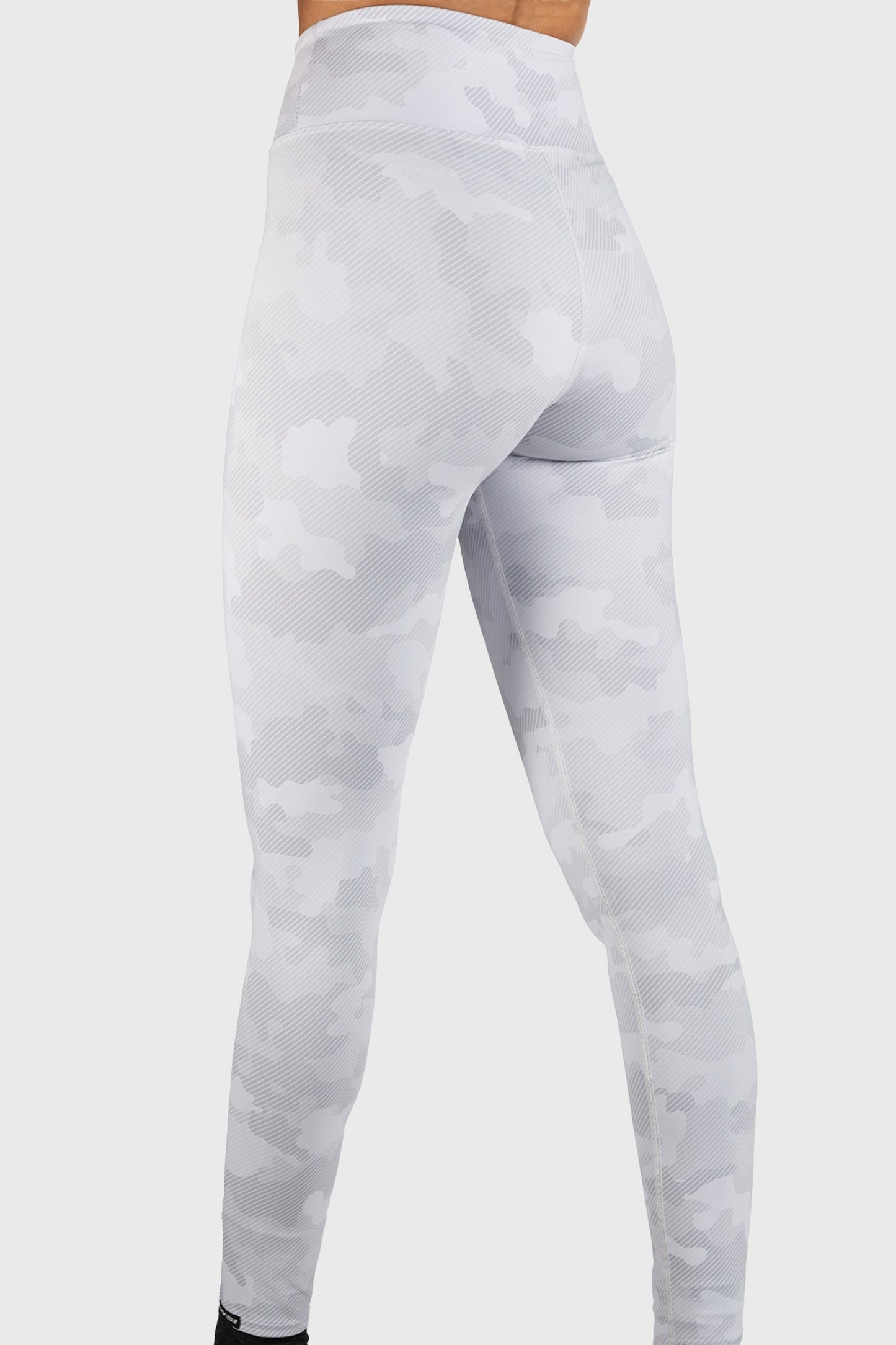 White Out Camo Wide Waistband Legging by WSI Sportswear, alternate view 3