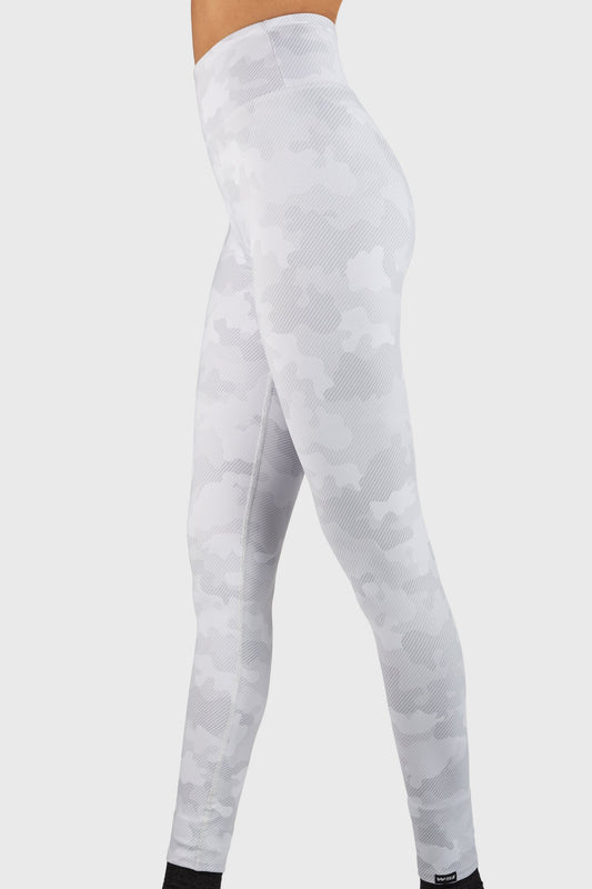 White Out Camo Wide Waistband Legging by WSI Sportswear