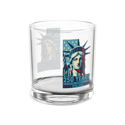 America 250 Statue of Liberty Rocks Glass — 10 oz