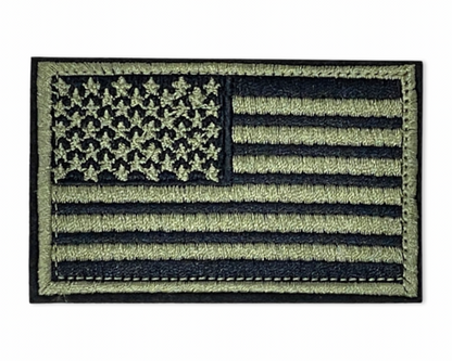 JupiterGear Tactical USA Flag Patch with Detachable Backing