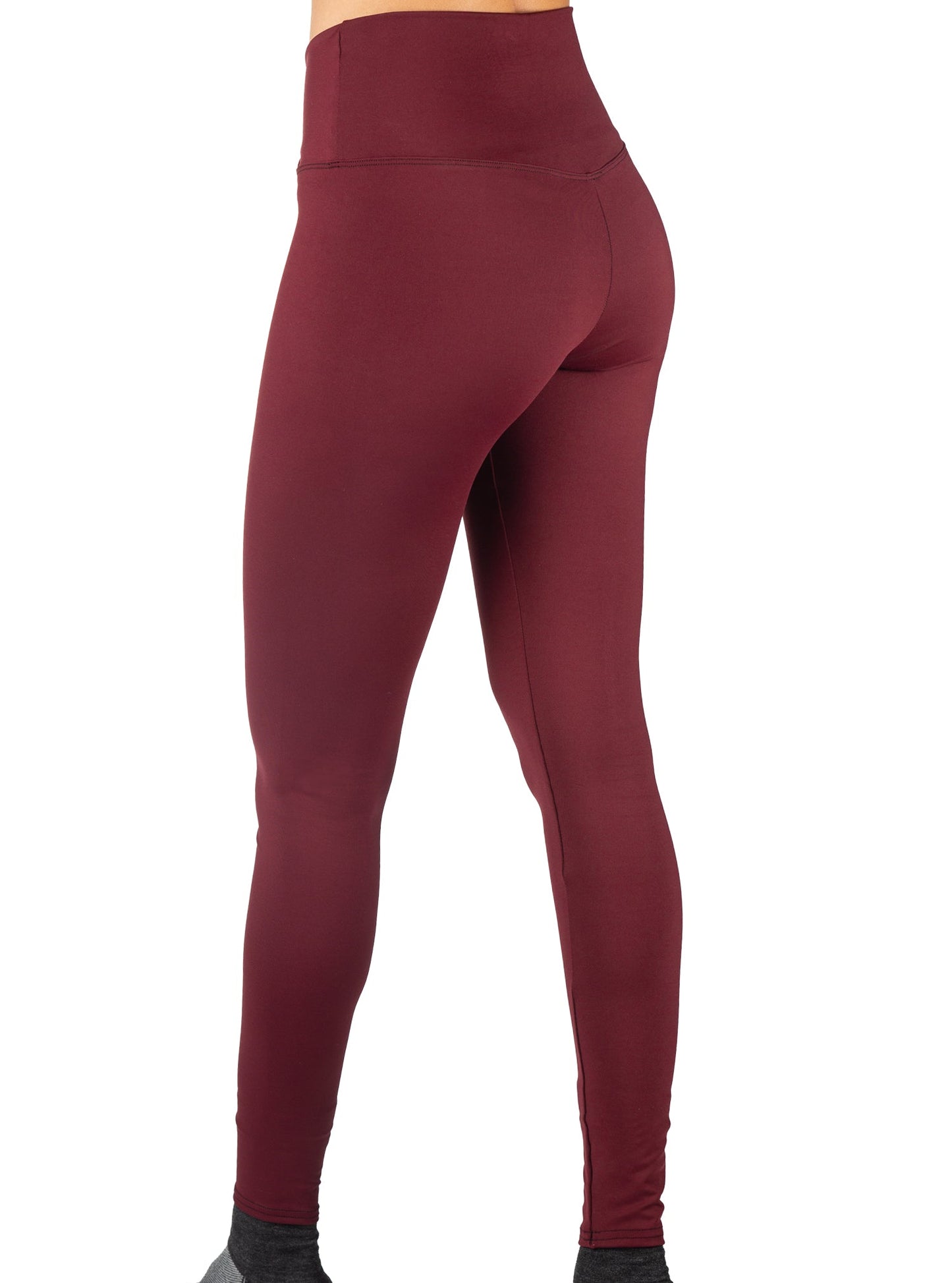Brick Cross Over Waistband Legging by WSI Sportswear, alternate view 2