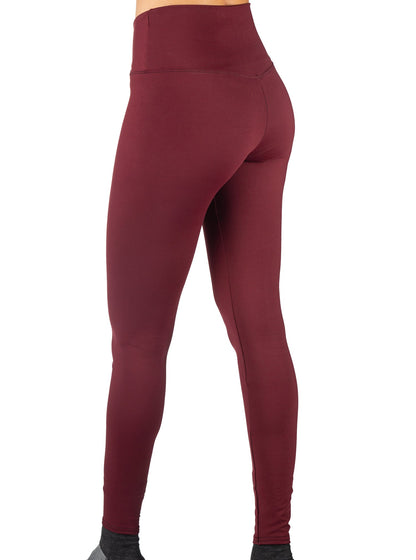 Brick Cross Over Waistband Legging by WSI Sportswear, alternate view 2