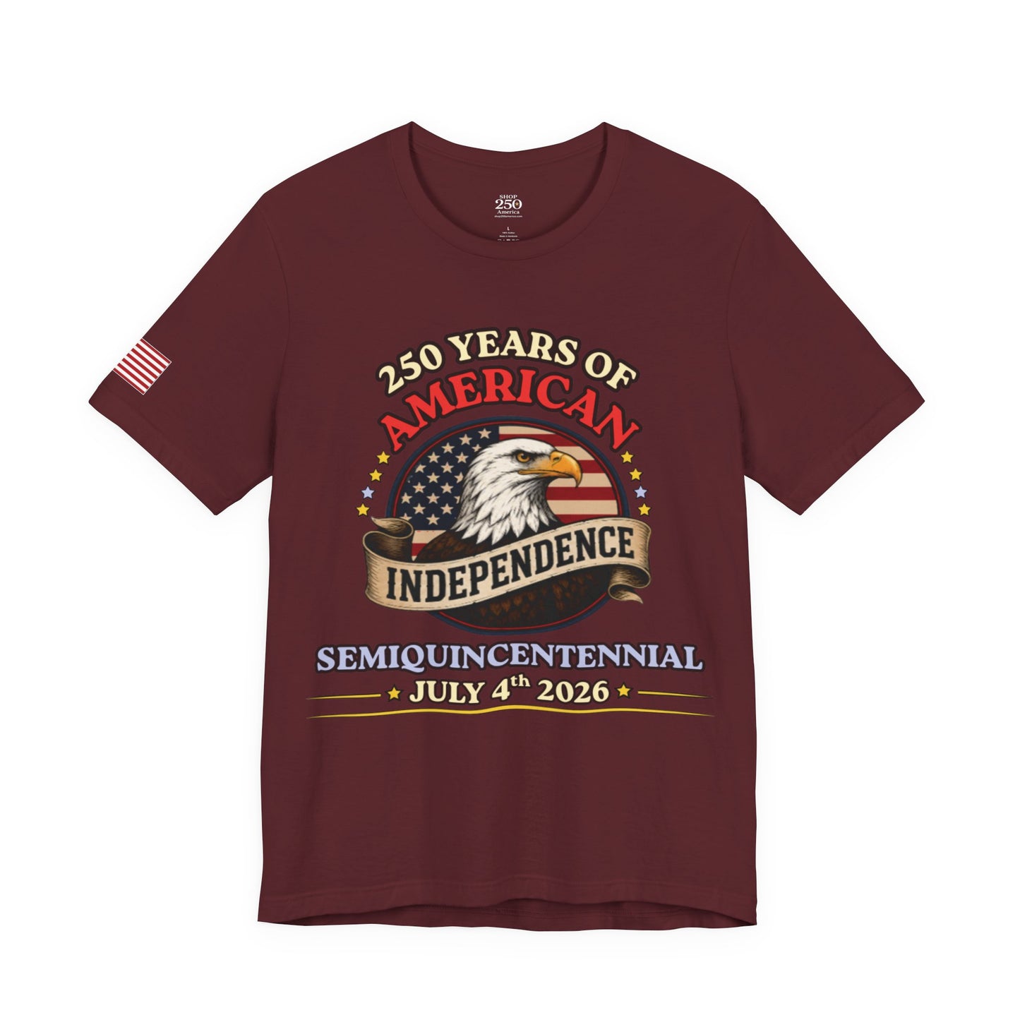 America 250 Eagle Tee — 250 Years of Freedom