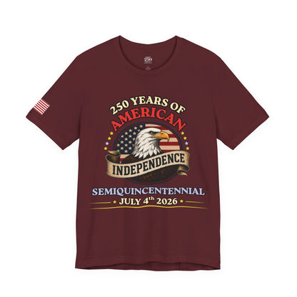 America 250 Eagle Tee — 250 Years of Freedom