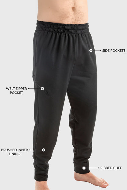 Highland Fleece Sweatpant by WSI Sportswear, alternate view 2