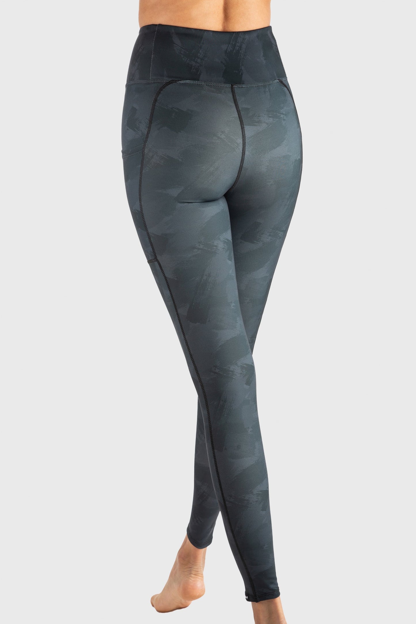 Blackout Camo Pocketed Legging by WSI Sportswear, alternate view 3