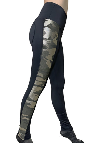 Artemis Camo Eco-Techflex Leggings by WSI Sportswear