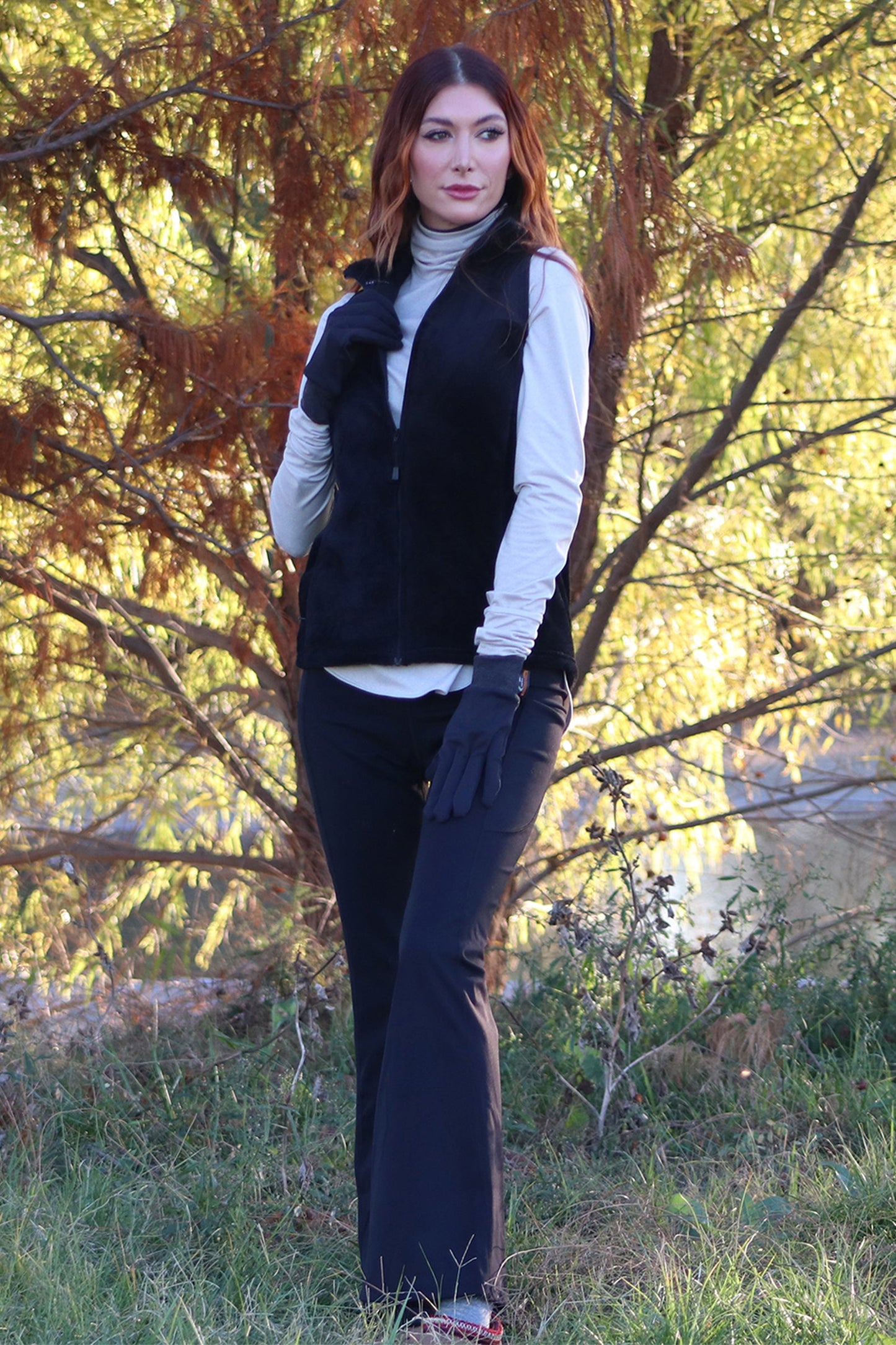 Elevate Flare Legging by WSI Sportswear, alternate view 3