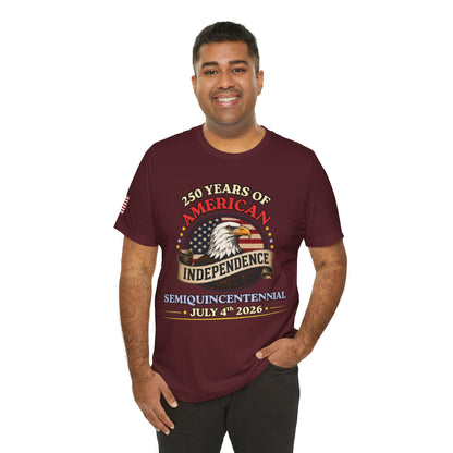 America 250 Eagle Tee — 250 Years of Freedom