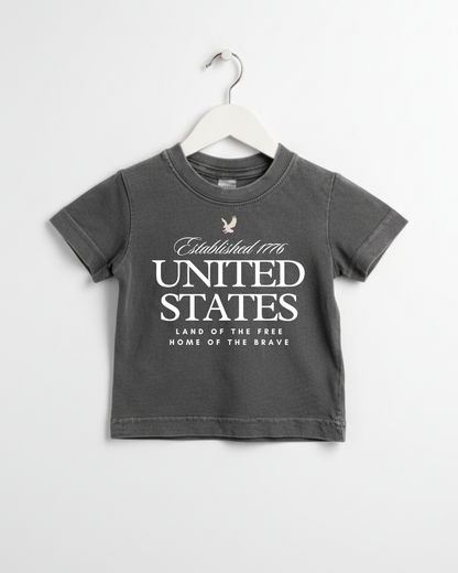 United States - Land of the Free Kids Tee