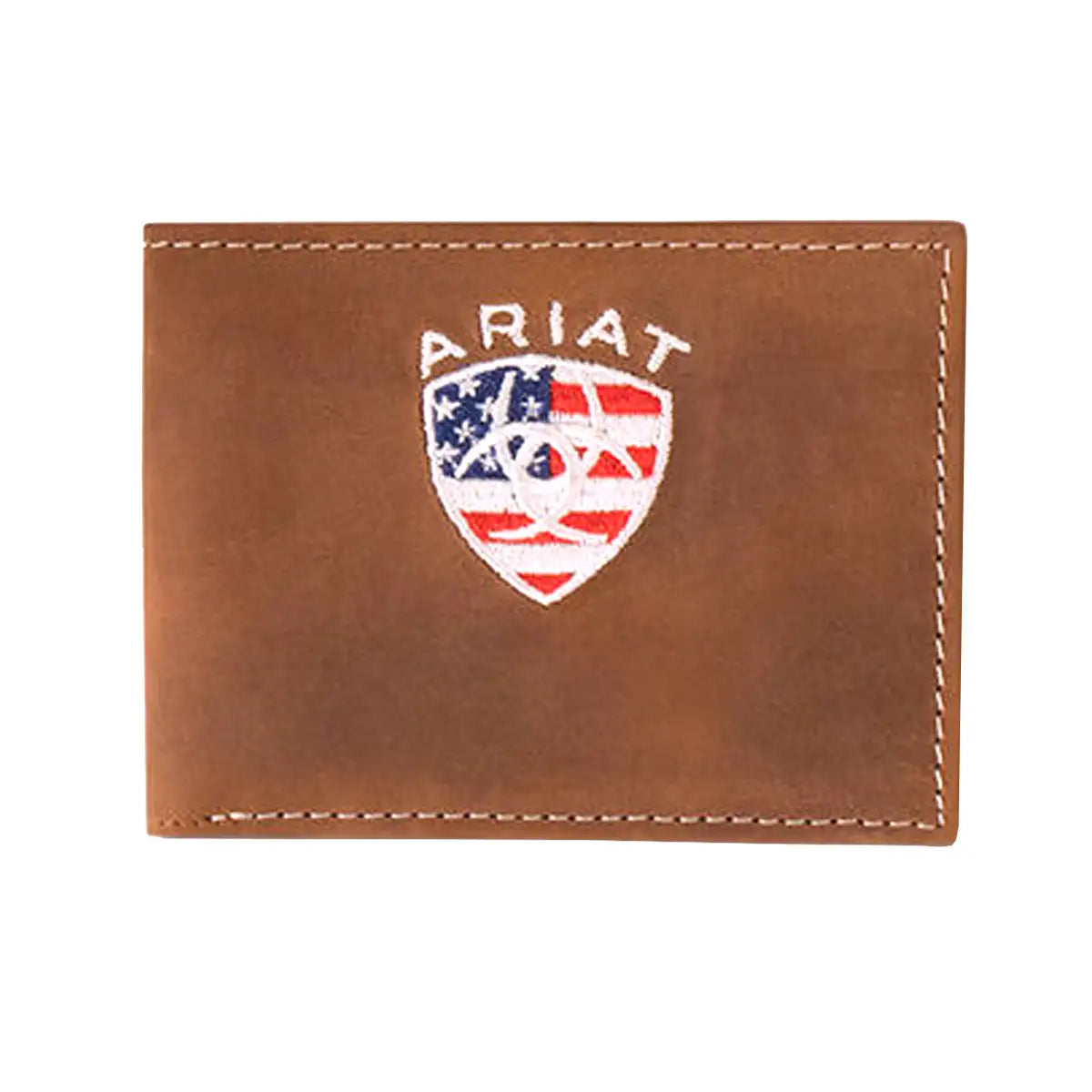 Ariat American Flag Shield | Men's Bifold Wallet