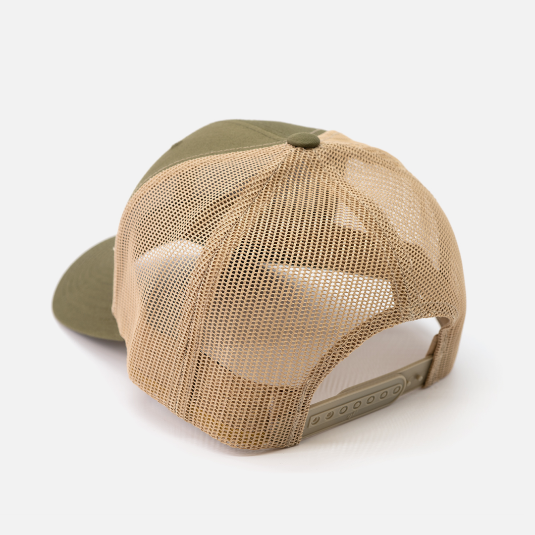 American Flag Hat – Full Grain Horween Leather Patch