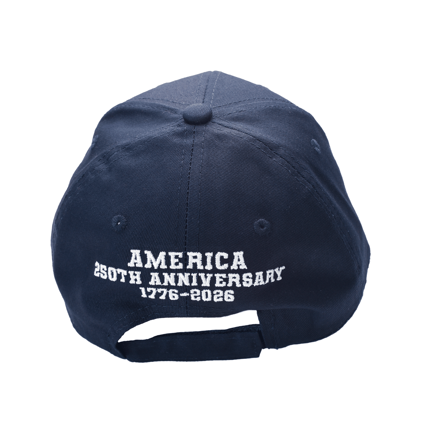America 250th Anniversary Cap – American Flag Bill | Patriotic Cotton Twill Hat