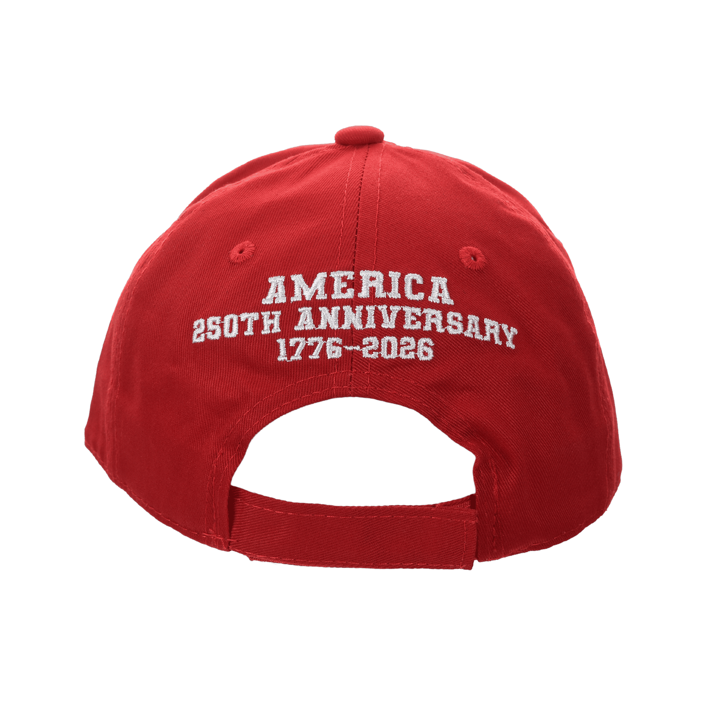 America 250th Anniversary Cap – American Flag Bill | Patriotic Cotton Twill Hat