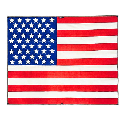 Fire Hose American Flag – Extra Large Statement Wall Art