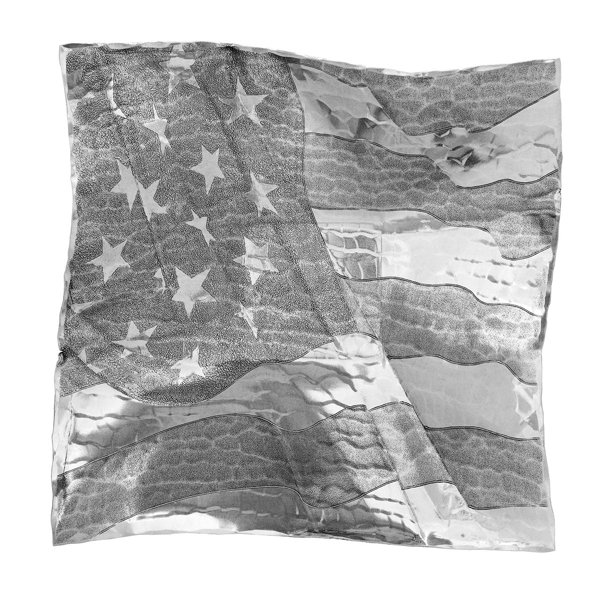 American Flag Wavy Bowl