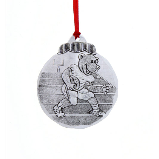 Football Bear Ornament by Wendell August Forge