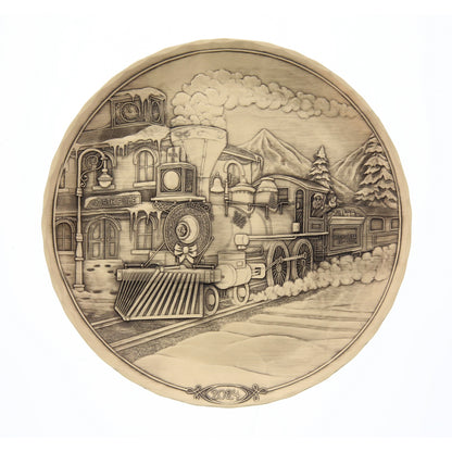 2024 Annual Plate — The Wendell Express | Wendell August Forge