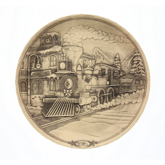 2024 Annual Plate — The Wendell Express | Wendell August Forge