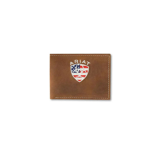 Ariat American Flag | Mens Trifold Wallet