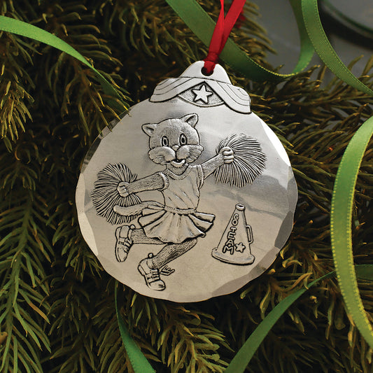 Cheerleader Cat Ornament – alternate view 2