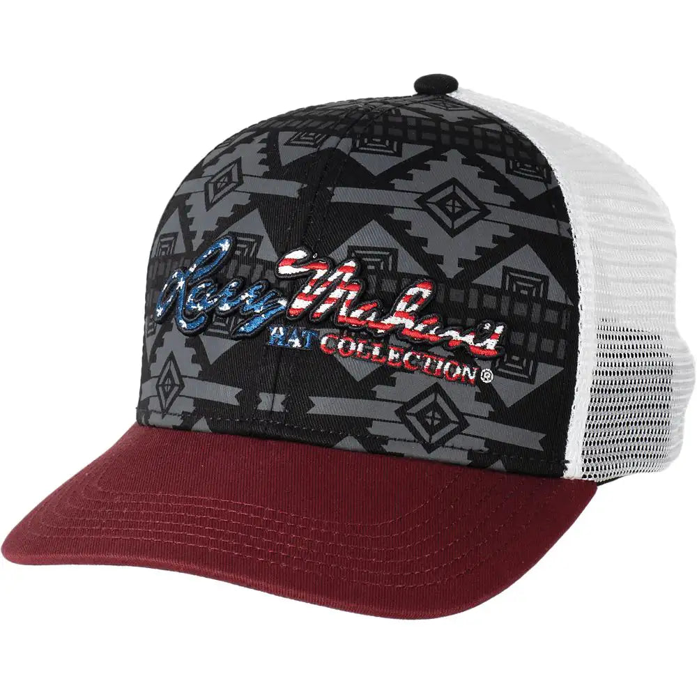 Larry Mahan's American Aztec (Black/White) | Trucker Cap