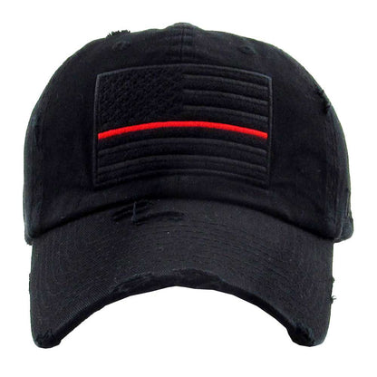 American USA Flag Vintage Baseball Cap — Madeline Love