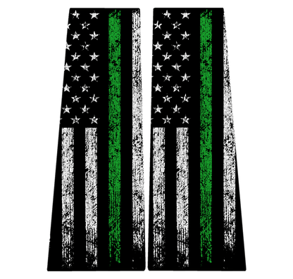 American Flag B Pillar Protection Kit (Printed Series) - 2021+ Bronco 4 Door