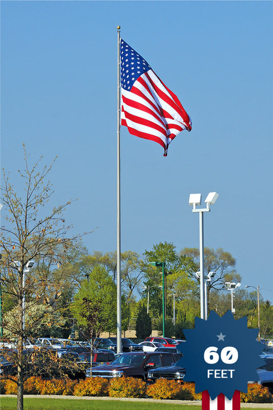 60ft Premium Flagpole - ECXA60