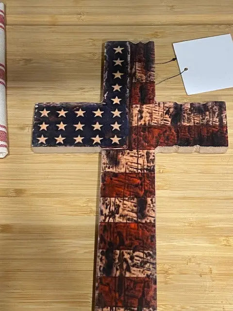 DISTRESSED AMERICAN CROSS