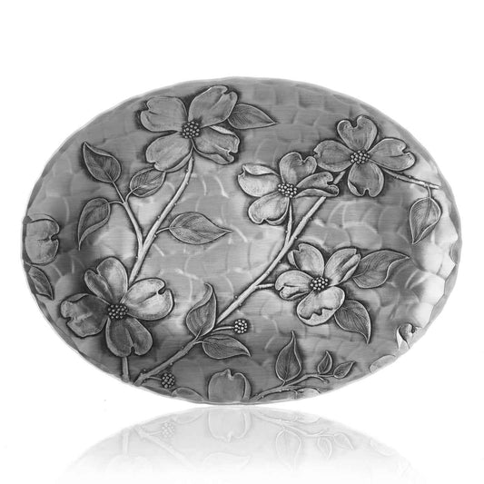 Dogwood 7 Inch Small Oval Dish by Wendell August Forge — product view