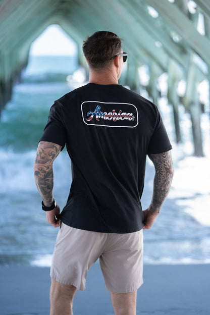 America Tee – Premium Cotton Blend T-Shirt | Made in USA