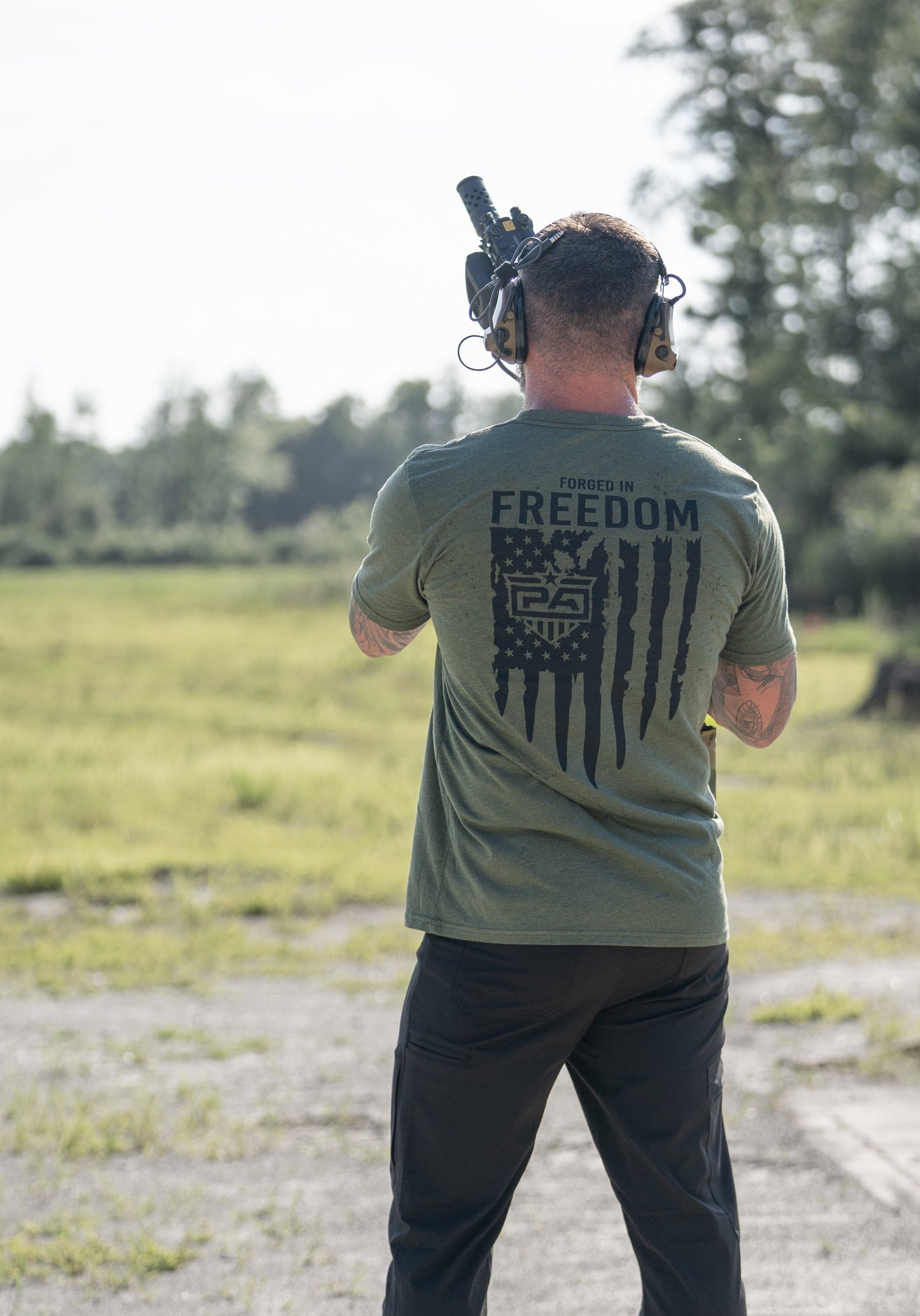 Forged in Freedom Tee – Made in USA | Shop250America