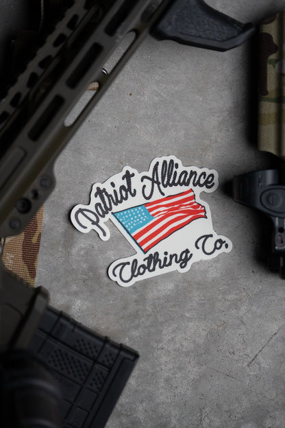 God Bless America Sticker – 4" Decal | Shop250America