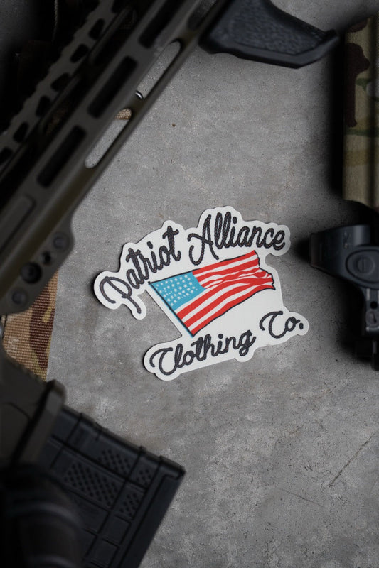 God Bless America Sticker – 4" Decal | Shop250America