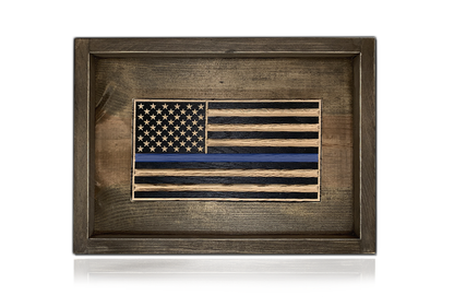Old Glory Wooden Desk Flag – American Oak | Made in USA | Flags of Valor