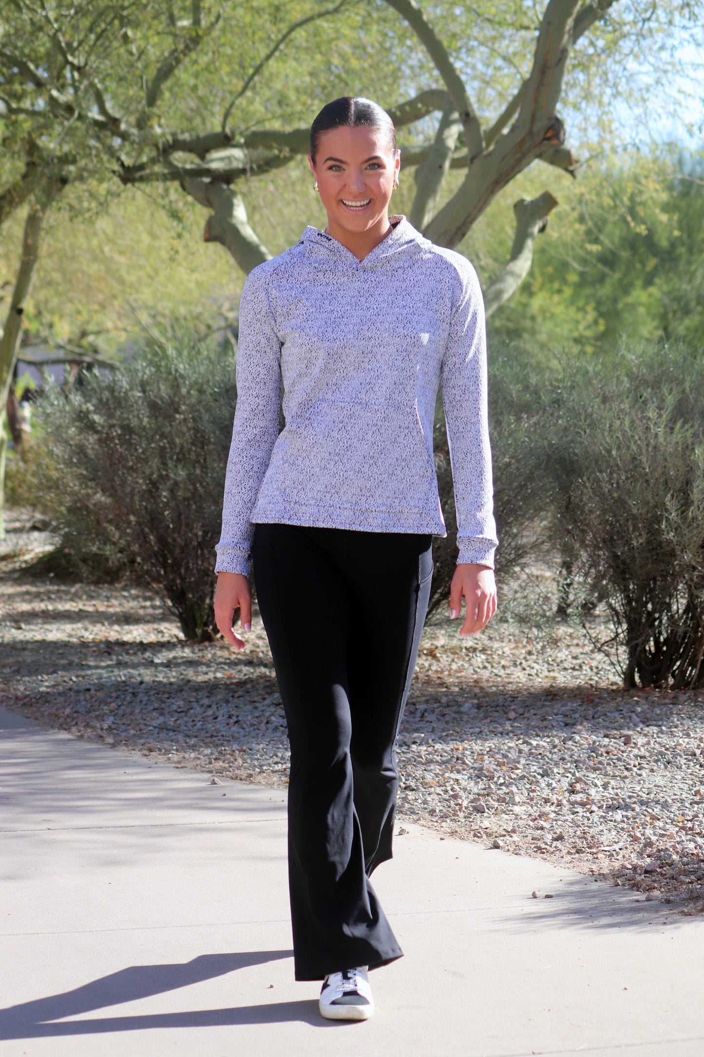 Elevate Flare Legging by WSI Sportswear, alternate view 2