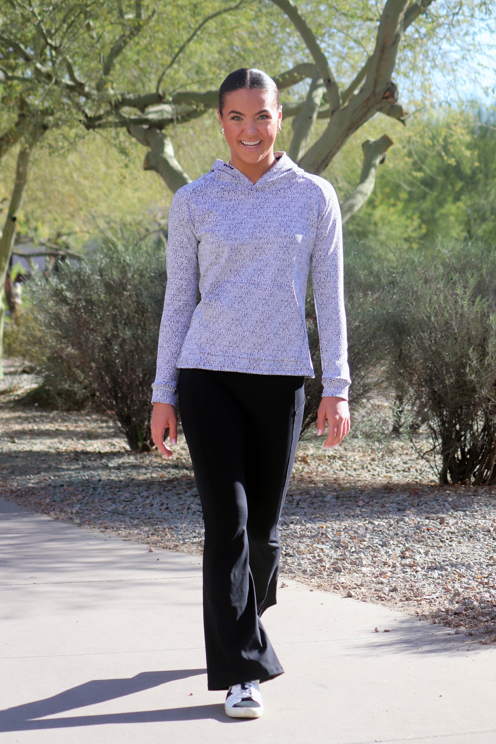 Elevate Flare Legging by WSI Sportswear, alternate view 2