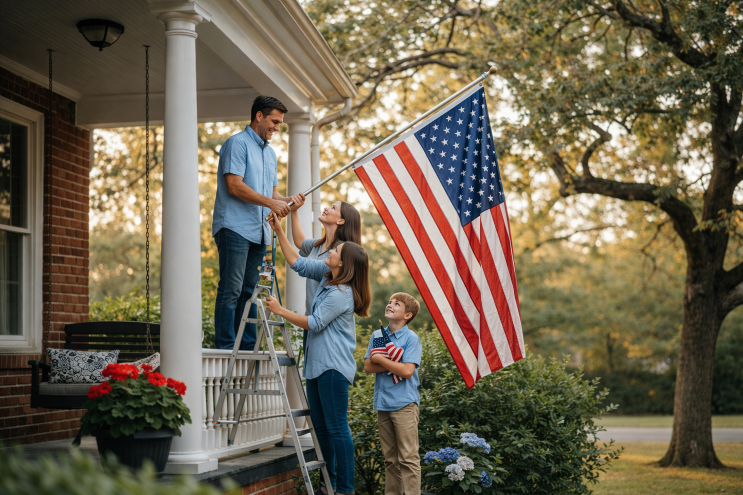 American Flag Kit - Aluminum