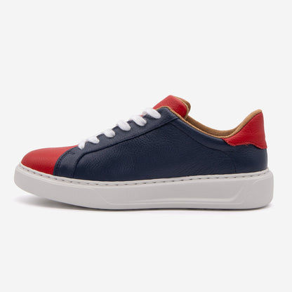 BLKSWN Heritage Gameday Sneakers – Navy Red – Made in USA