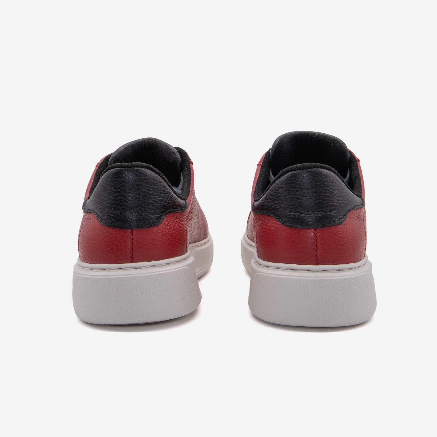 BLKSWN Heritage Gameday Sneakers – Red Black – Made in USA