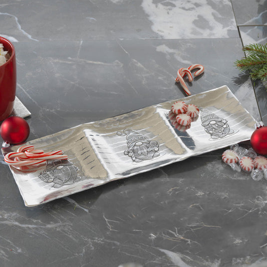 Gnomes Trio Dish by Wendell August Forge — product view