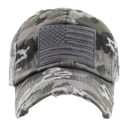 American USA Flag Vintage Baseball Cap — Madeline Love