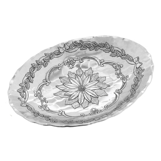 Holiday Rhapsody Medium Oval Dish | Wendell August Forge