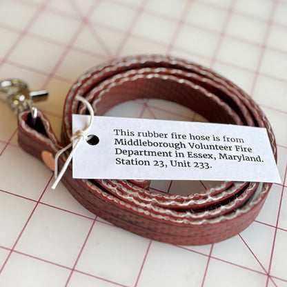 Mini Crossbody Burn Bag | Compact Fire Hose + Waxed Canvas