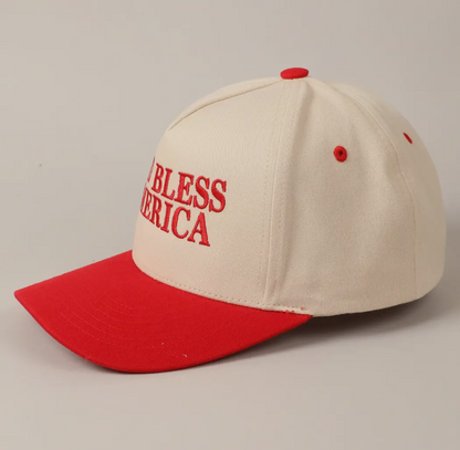 God Bless America Trucker Hat