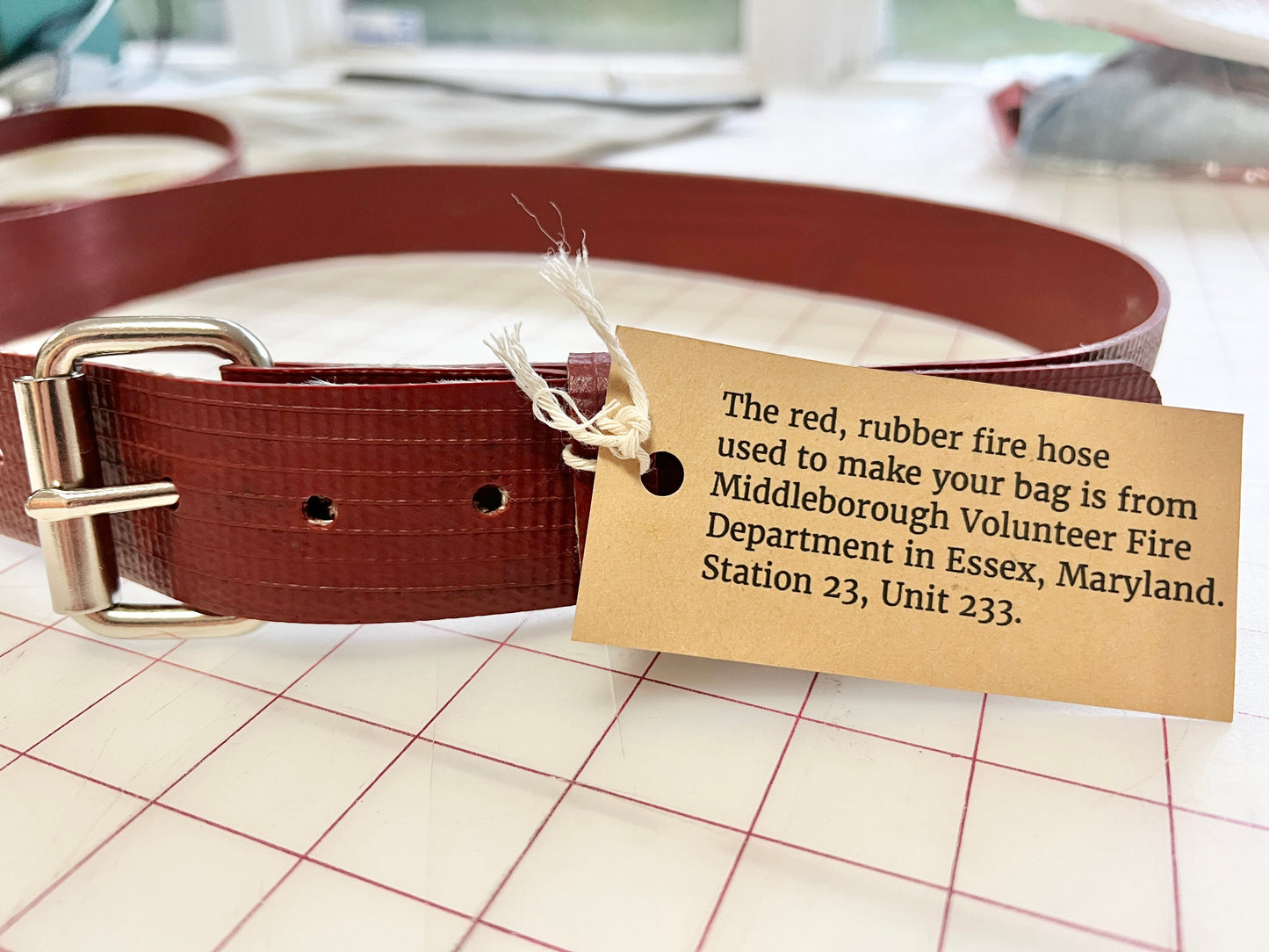 America Celebrates 250- Rubber Fire Hose Belt