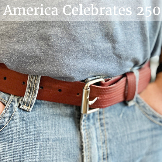America Celebrates 250- Rubber Fire Hose Belt